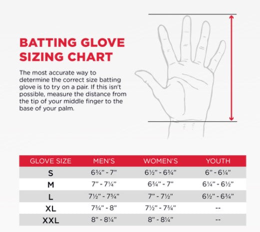 MARUCCI GXR YOUTH BATTING GLOVE